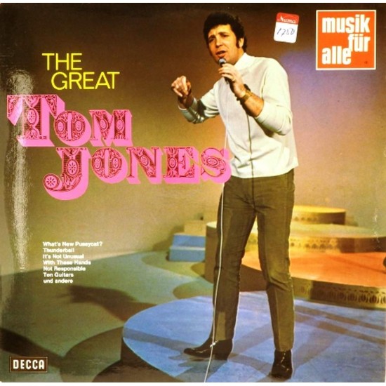 Пластинка Tom Jones The great